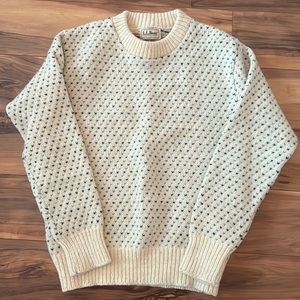 vintage l.l. bean sweater